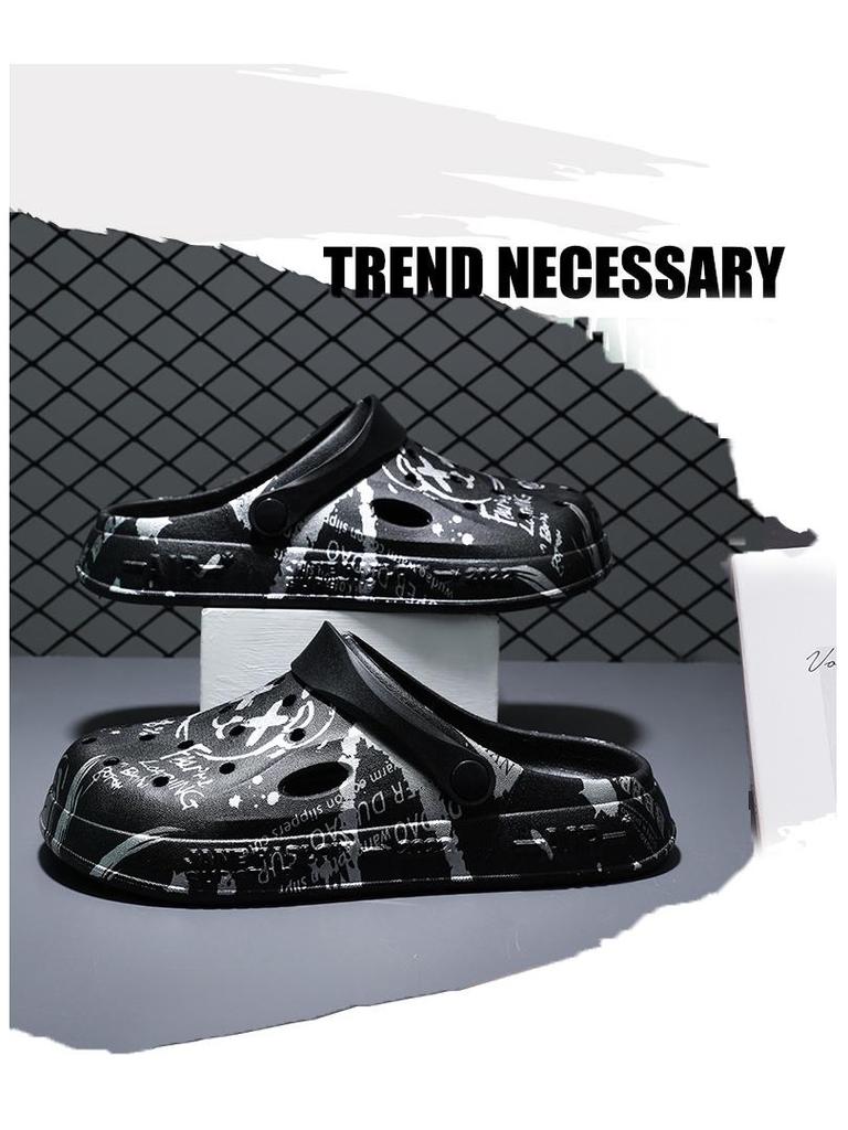 Men's 2026 Closed Toe Slip-Resistant Thick Sole Sandals and Slippers