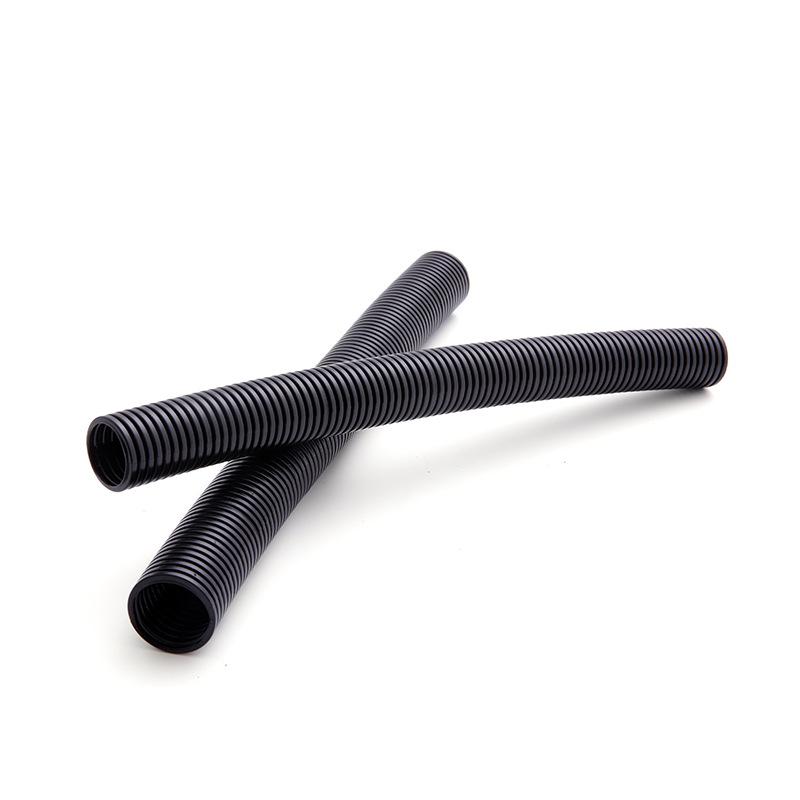 Black Flame Retardant Threaded Nylon Conduit: Corrugated PE Plastic Wire Protection Hose
