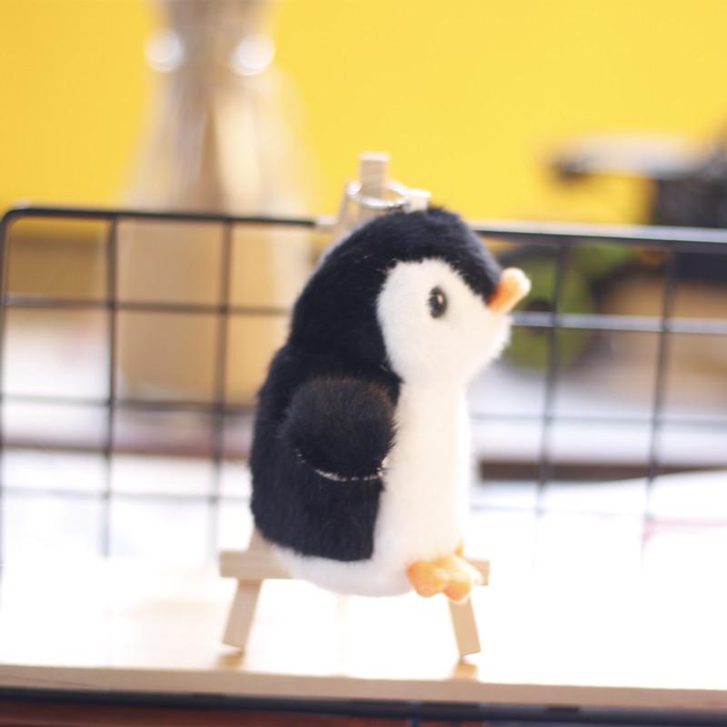 Cute Soft Plush Penguin Keychain Miniature Stuffed Animal Bag Decoration