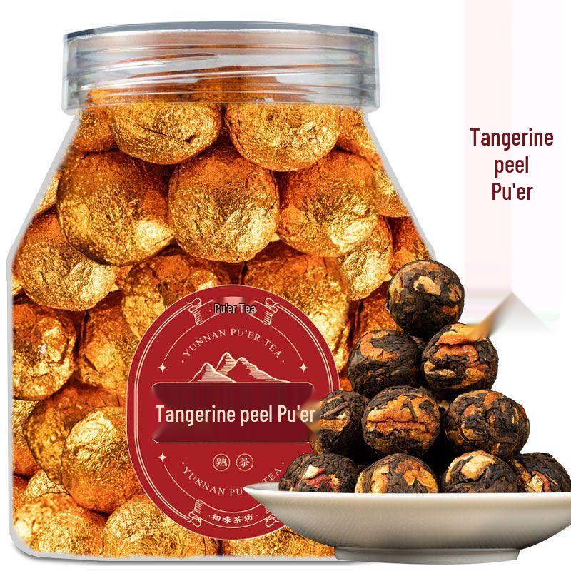 Yun Fuzi Chenpi Pu er Ripe Tea Dragon Balls