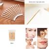 Premium Quality 30/100 Disposable Ultra-small Cotton Swab Lint Free Micro Brushes For Gentle Cleaning