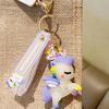 Adorable Unicorn Keychain Cute Plastic Keyring For Kids And Adults Gift