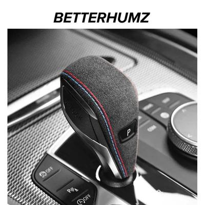Betterhumz For BMW G20 G22 G23 X3 G01 X4 G02 325i 330i 320i Gear Shift Cover Trim Suede Sticker Car Auto Interior Accessories
