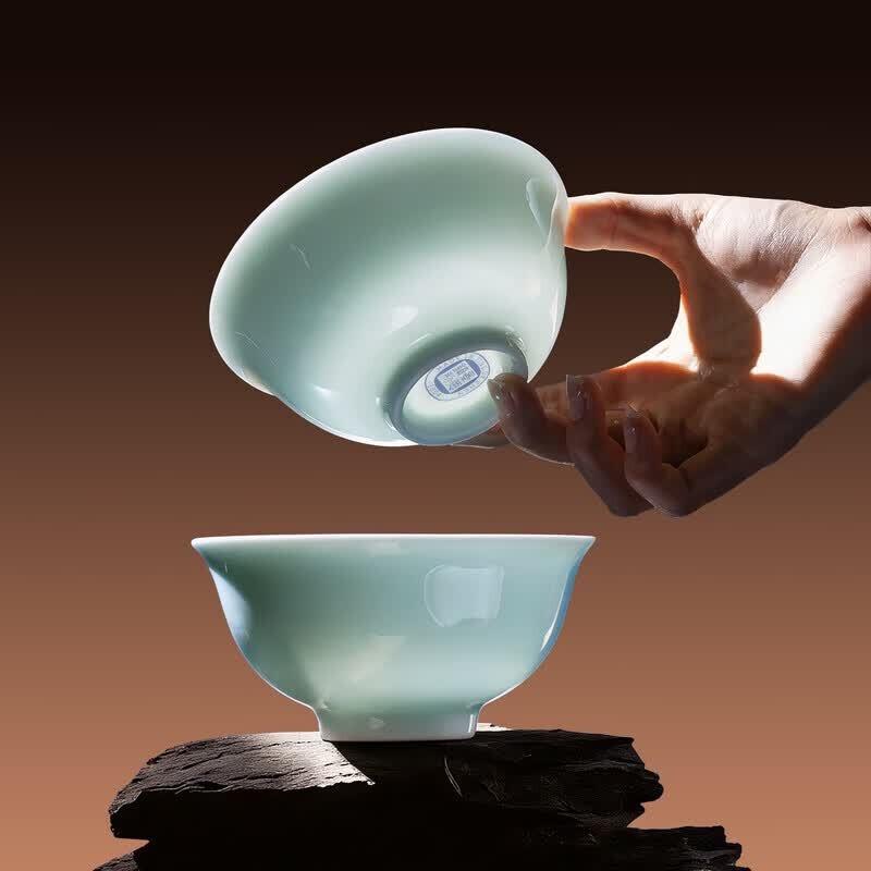 Aowei Premium Jingdezhen Yingqing Porcelain Dinnerware Set