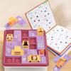 Kids Cat Express Box Board Puzzle Logic Game Education Learning Toy Children Training Spatial Planning Family Party Game