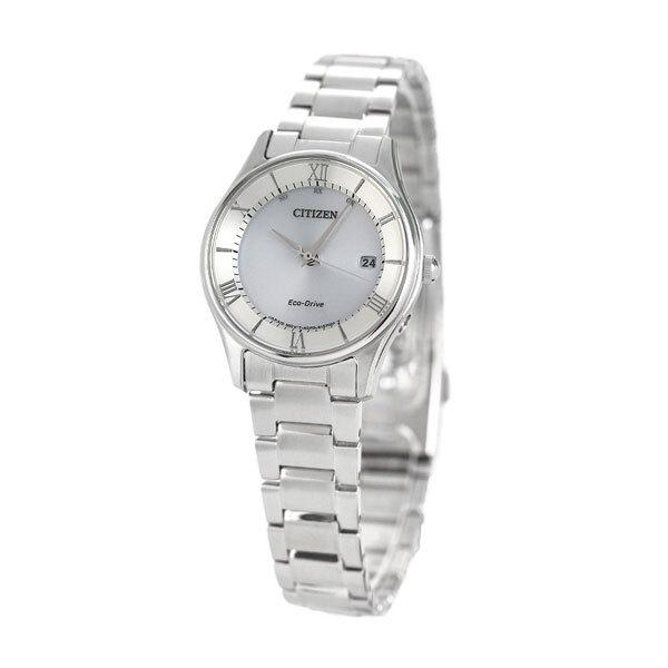 Citizen Collection Solar Slim Watch Brand Silver Eco-Drive Radio-Controlled Women's ES0000-79A