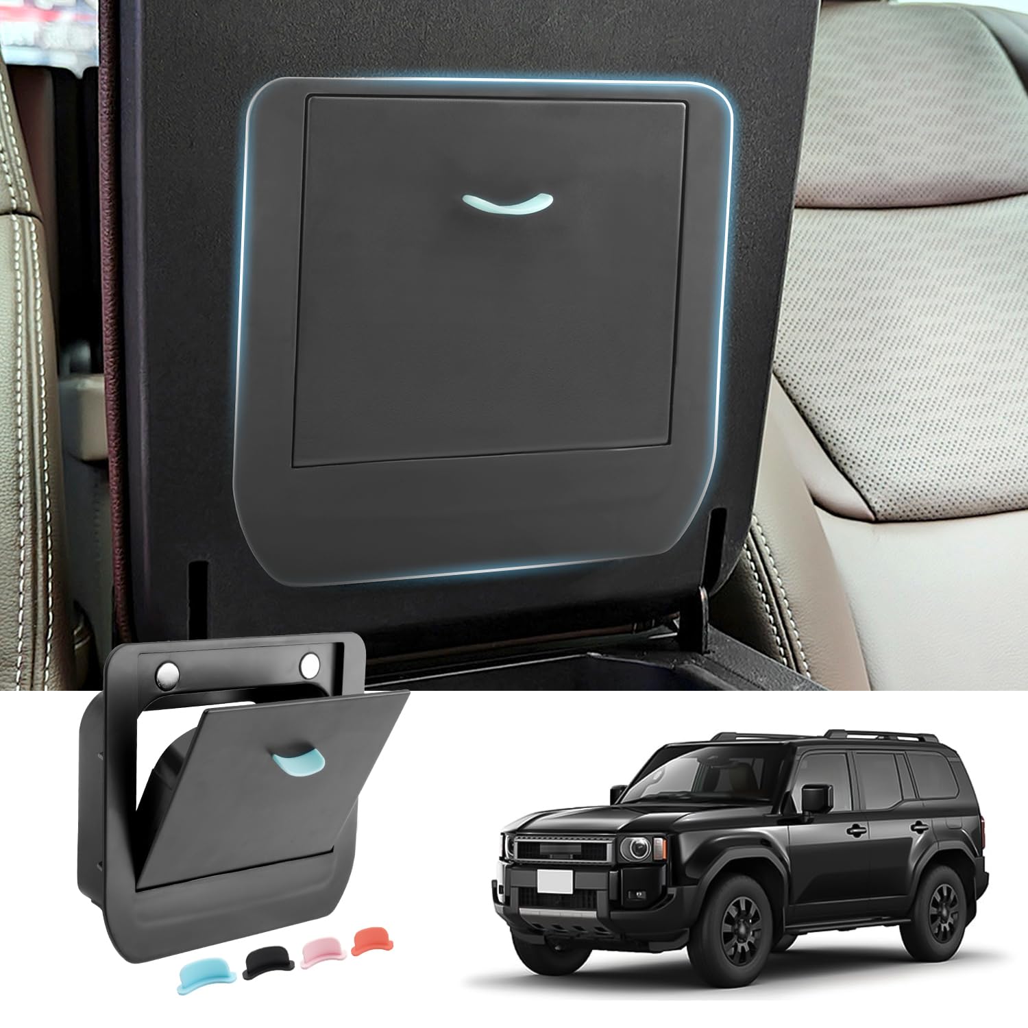 

Coleya 2024 New Privacy Storage Box, For Toyota Rankle 250, Hidden Armrest Storage Box,