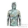 Mens Quick-Dry Fishing Shirt With Hood Face Cover UV Protection Outdoor Angling Top Lightweight Breathable Summer Wear