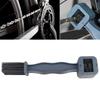 Multifunctional Chain Cleaner Features Tail Brush for Sprocket Maintenance Light Weight Design Chain Cleaning Brush