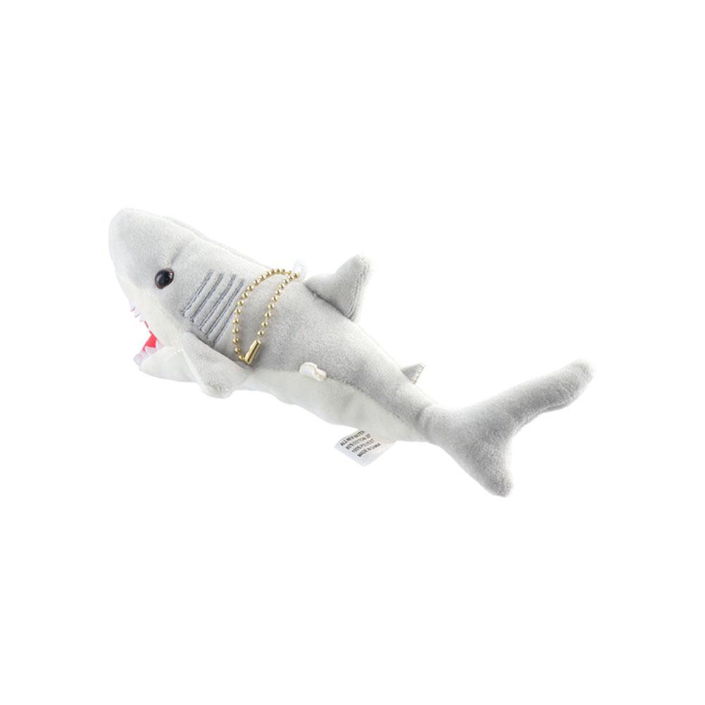 Simulation Shark Cute Shark Plush Keychain Plush Shark Plush Pendant Shark Key Rings   Children