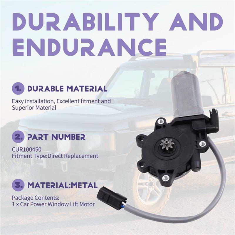 NEW-Car Accessories RHD Power Window Lift Motor CUR100440 CUR100450 For Land Rover Discovery 2 TD5 V8