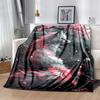 1pc Fox Printing Lightweight Flannel Blanket, Comfortable and Warm Blanket, for Camping Sofa Bed and Couch Office, Suitable for Gift Blankets