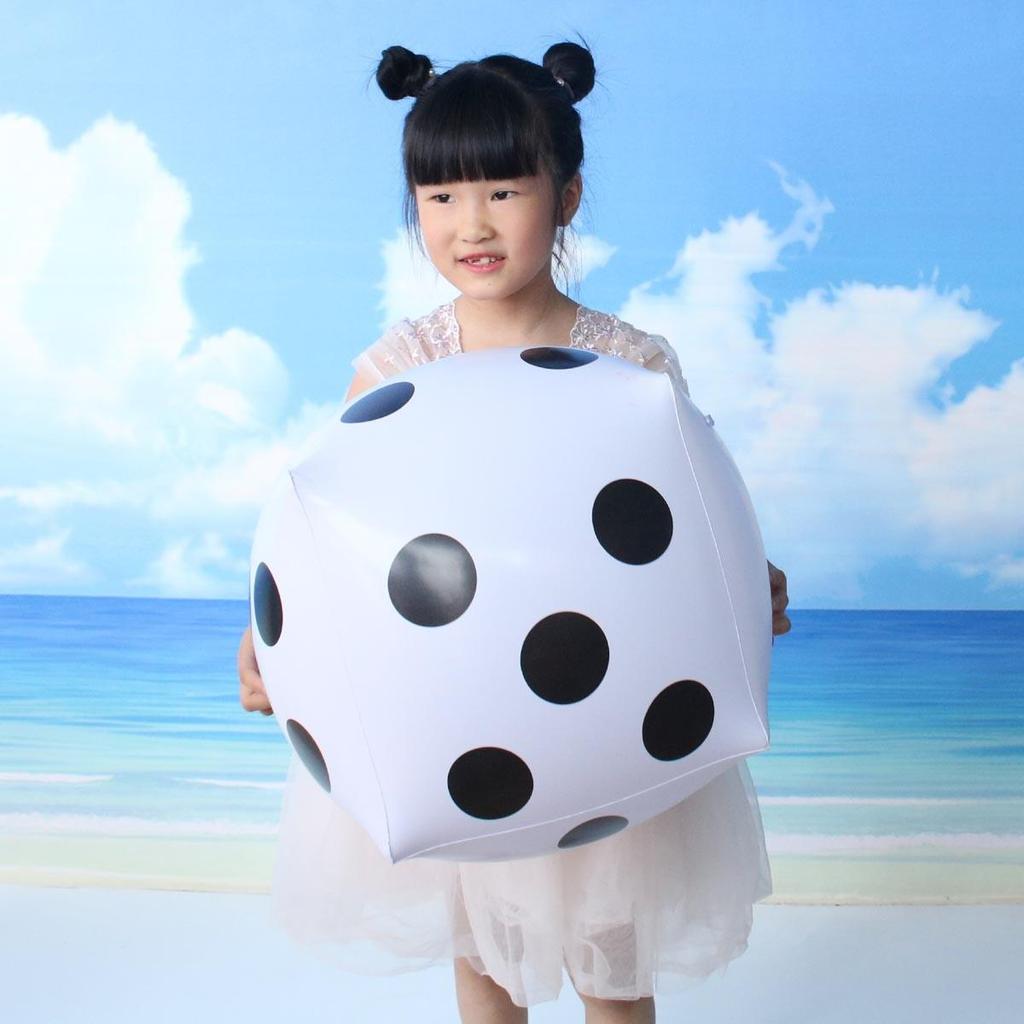 Large PVC Inflatable Dice for Games & Events - Perfect for Parties & Kids' Activities