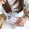 Pastoral Pink Rose Rabbit iPhone 17/16ProMax/15Pro Case for Women