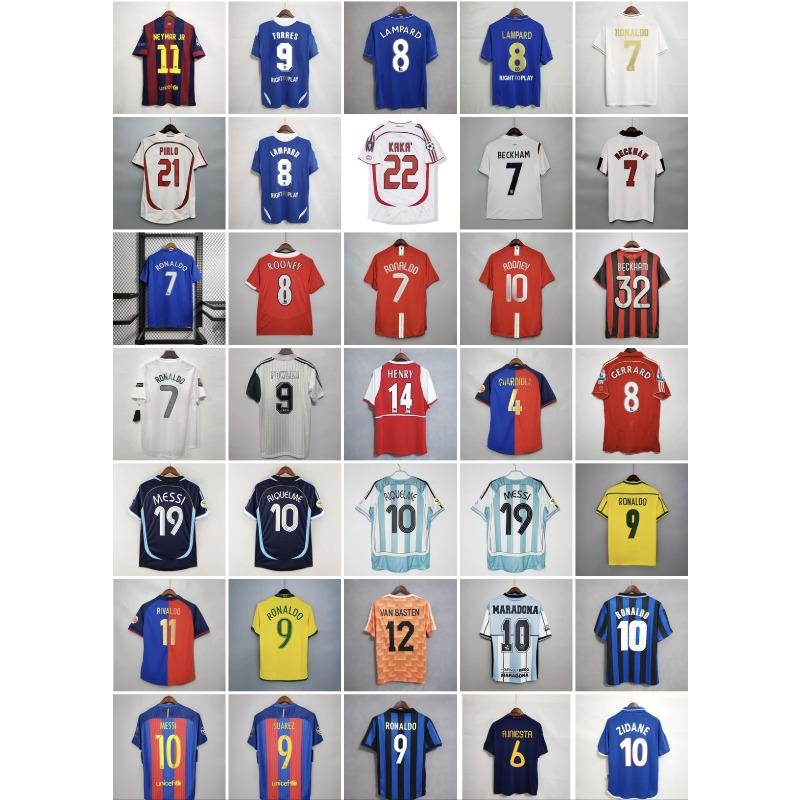 

Wholesale retro jerseys Brazil Germany Netherlands England football jersey Chelsea Barcelona jersey soccer S