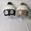 Sweet and Cute Eyes Plush Hat Women's Winter Warm and Cold Ear Protection Hat Thickened Windproof Cover Knitted Hat