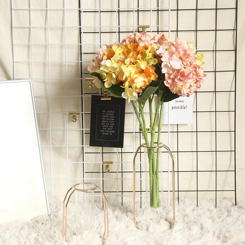 Artificial flower hydrangea Fake Silk Flower Home Wedding Party Floral Decor