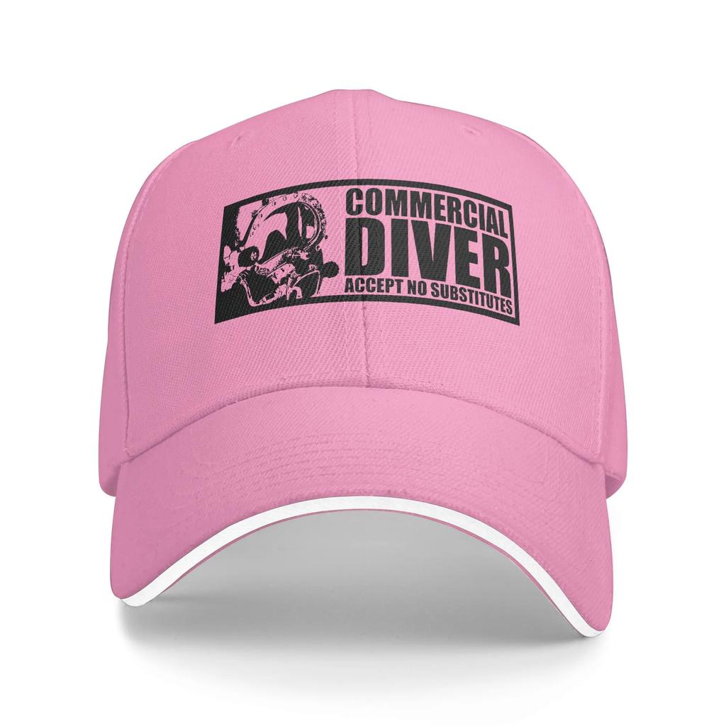 Commercial Diver Baseball Cap  Outdoor Gym Hot Sale Hip Hop Hats Unisex Men Streetwear Print Snapback Cap