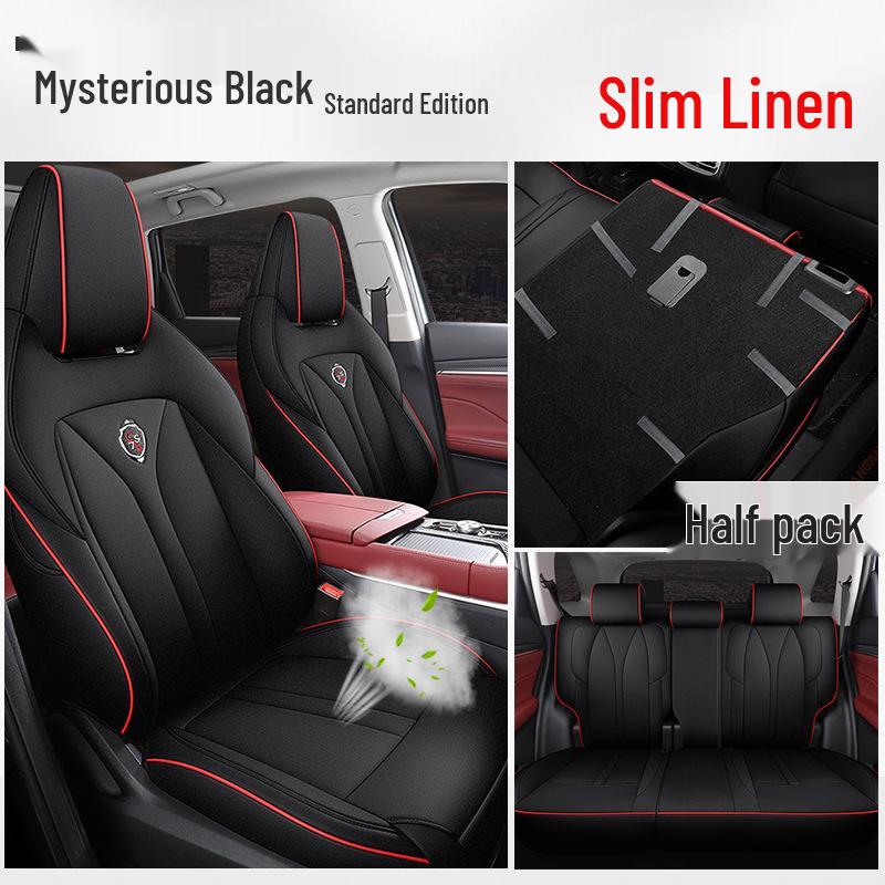 ZFL Leather Sports Seat Cushion for Changan CS75PLUS - All-Season Car Seat Cover