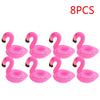 1-20 Pcs Inflatable Drink Cup Holder Tropical Flamingo Party Decoration Swimming Pool Toys PVC Floating Beverage Cup Holder Tray