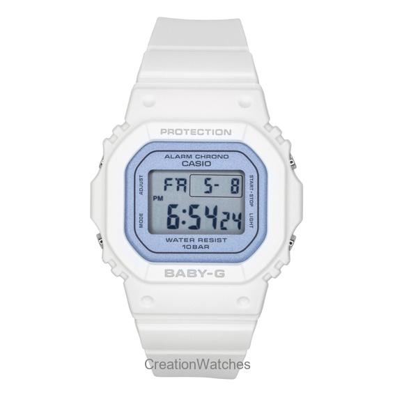 Casio Women's Blue Baby-G Resin Strap Digital Quartz Bgd-565Sc-2B 100M Watch