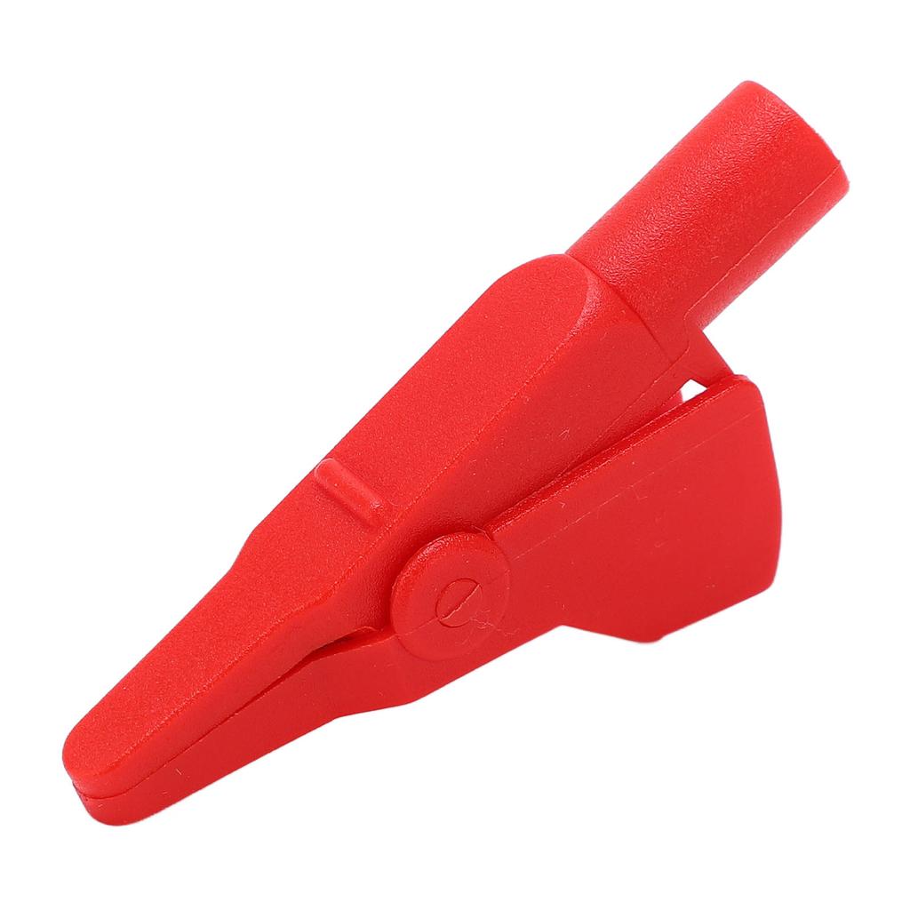 10Pcs J.60032 Banana Test Clip   Enclosed Electrical Test Clips with 4mm   for Electronic Instruments