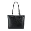 Retro PU Leather Bucket Tote Bag Large Capacity Simple Textured Shoulder Bag for Women's Commuting