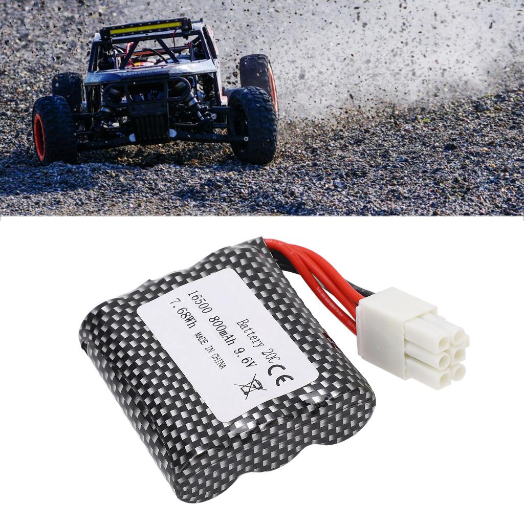 9.6V RC Car Battery 800mAh High Rate Portable Lithium Battery Pack for S911 S912 9115 9116 Remote Control Car