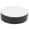 3 Speeds Electric Rotating Display Stand 360 Degree Turntable Jewelry Holder USB ChargingBlack