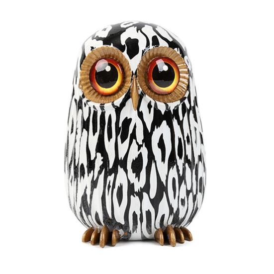 

Граффити Сова Фигурка Сова из смолы Украшение для рабочего стола Многоцветная статуя Совы для дома Подставка под телевизор Офисная книжная полка Украшение стола C