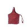 Qiu's New Blessing Bucket Vegetable Basket Top Layer Crystal Tire Cowhide Single Shoulder Cross-slung Hand Daily All-matching Casual Commuting