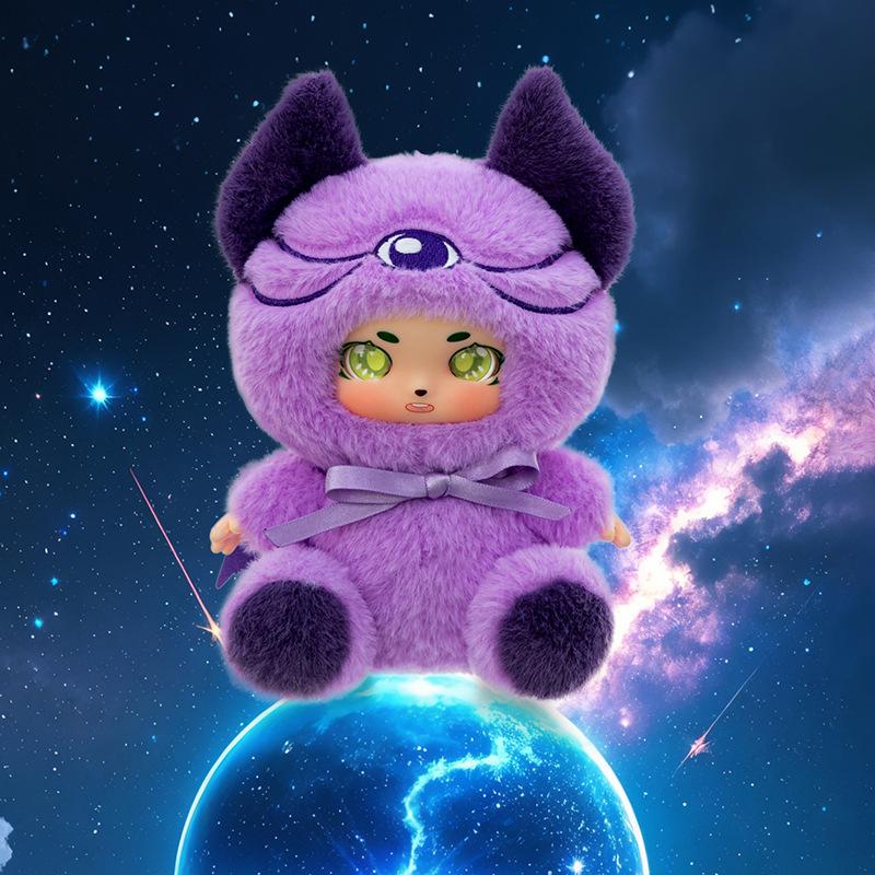 Vinyl series plush toys, Nezha dolls, werewolf killing bags, pendants, trendy toys, girls' birthday gifts