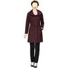 Mom's Versatile Mid-Length Trench Coat - Elegant, Large-Size, Casual Wear for Spring and Autumn