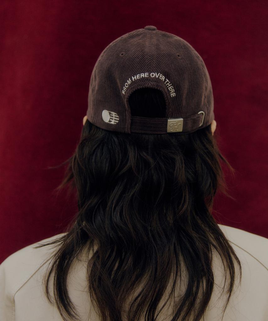 Teulaepighamoni Corduroy Th Logo Deep-Fit Ballcap_Brown
