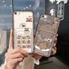 Fashion Design Dirt-resistant Phone Case For Iphone 5/5S/SE/ip5/ip5S/ipSE Card Bag TPU Card Slot Shockproof Anti-knock