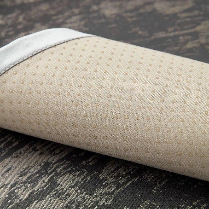 Moderní polštář na pohovku Jednobarevný žinylkový Čtyřsezónní Univerzální Protiskluzové Potahy na pohovku do obývacího pokoje Plyšové Spodní Potahy na gauč