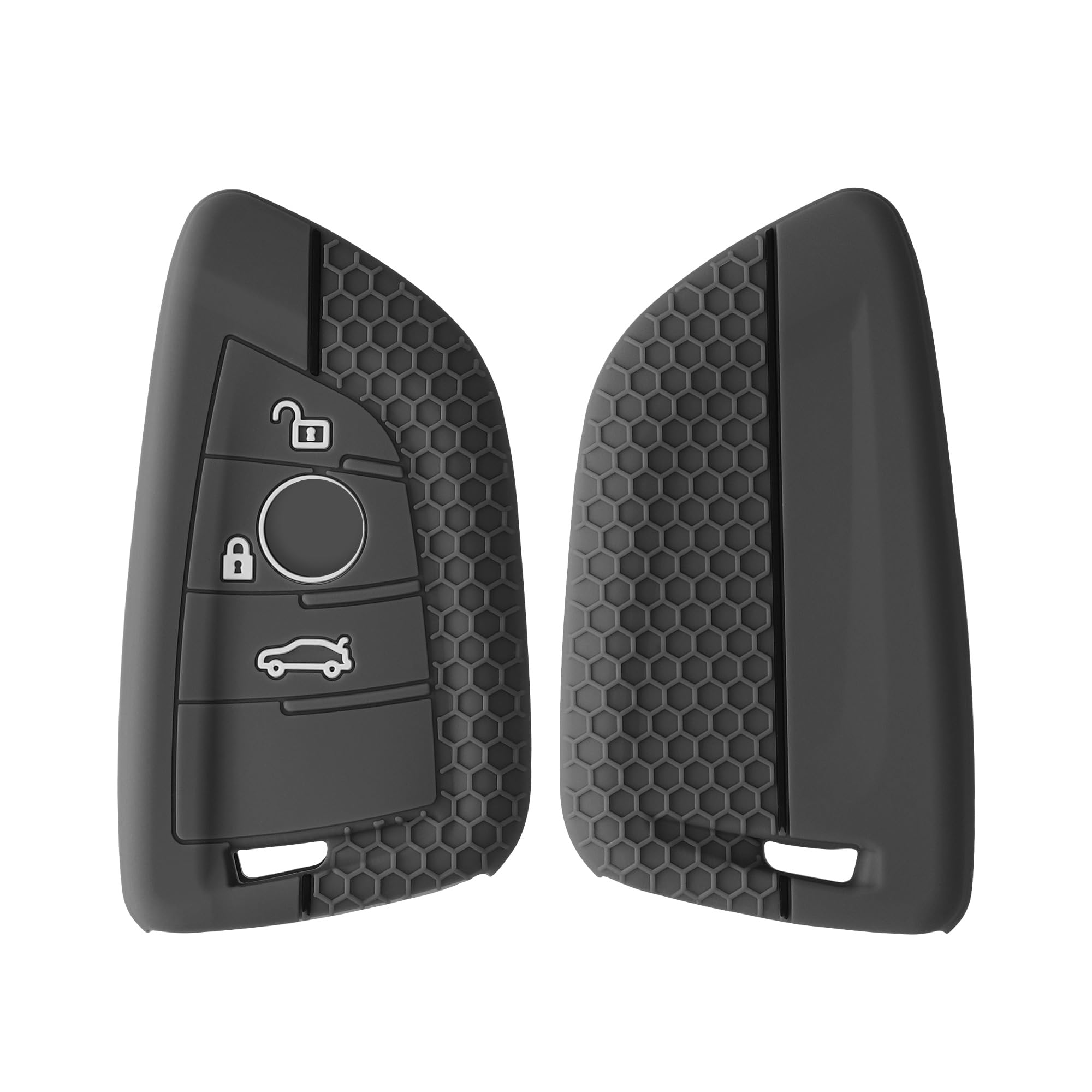 kwmobile Key Cover BMW 3-Button Car Key Smart Key Compatible M