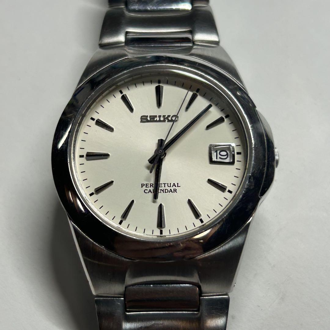 

[USED] SEIKO Perpetual Calendar 8F32-0130 (Junk)