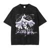 Anime Lugia Butterfree Drago Vintage Lavato Nuovi Arrivi Abbigliamento Uomo Maglietta Uomo Magliette Grafiche Uomo T-shirt da Uomo per Uomo