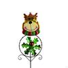 Christmas Ornament Outdoor Party Decoration Glowing Solar Light Waterproof for Garden