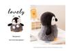 Winter Cute Hooded Penguin Plush Scarf Toy for Girls - Perfect Birthday Gift