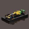 Bburago 1:43 McLaren MCL38 2024 Monaco F1 Race Alloy Car Model