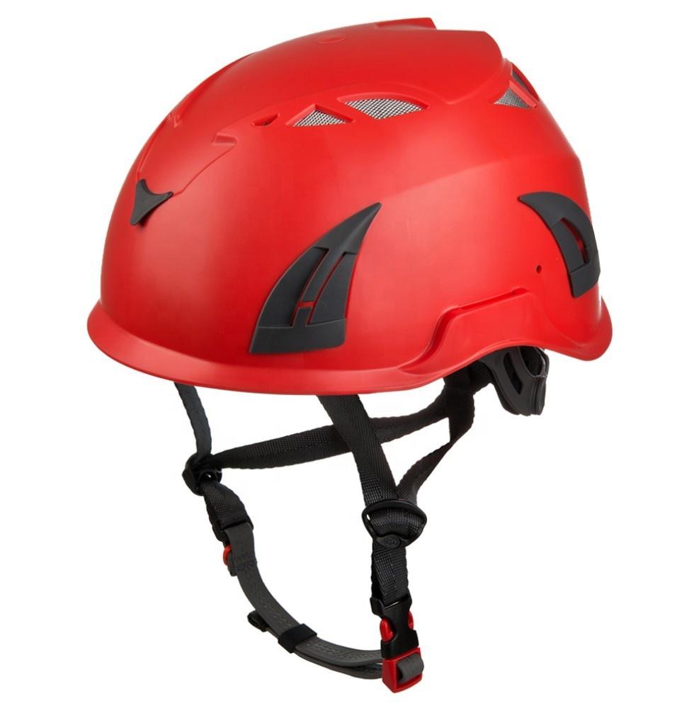 CE EN 12492 Kletterhelm Sicherheitshelm mit Ohrenschützern/Schutzbrille/Visier