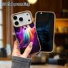 Phone Case: Lambskin 2D Flat Samsung Galaxy A34 A35 M05 M06 S20 S22 S21 FE Plus 5G Protective Case, Glowing Ghost, Christmas and Halloween Gift