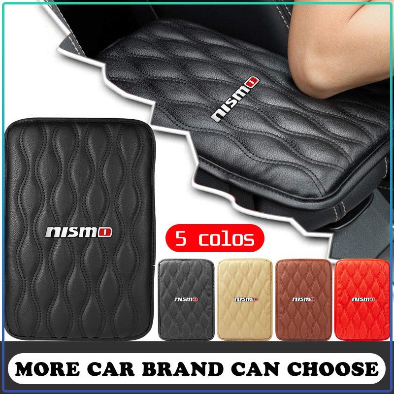 Auto Mittelkonsolenabdeckung Leder Armlehnenmatte Armaufbewahrungsbox Matte Für Nismo Nissan 370Z Coupe Roadster Z34 2009-2020 GTR Juke