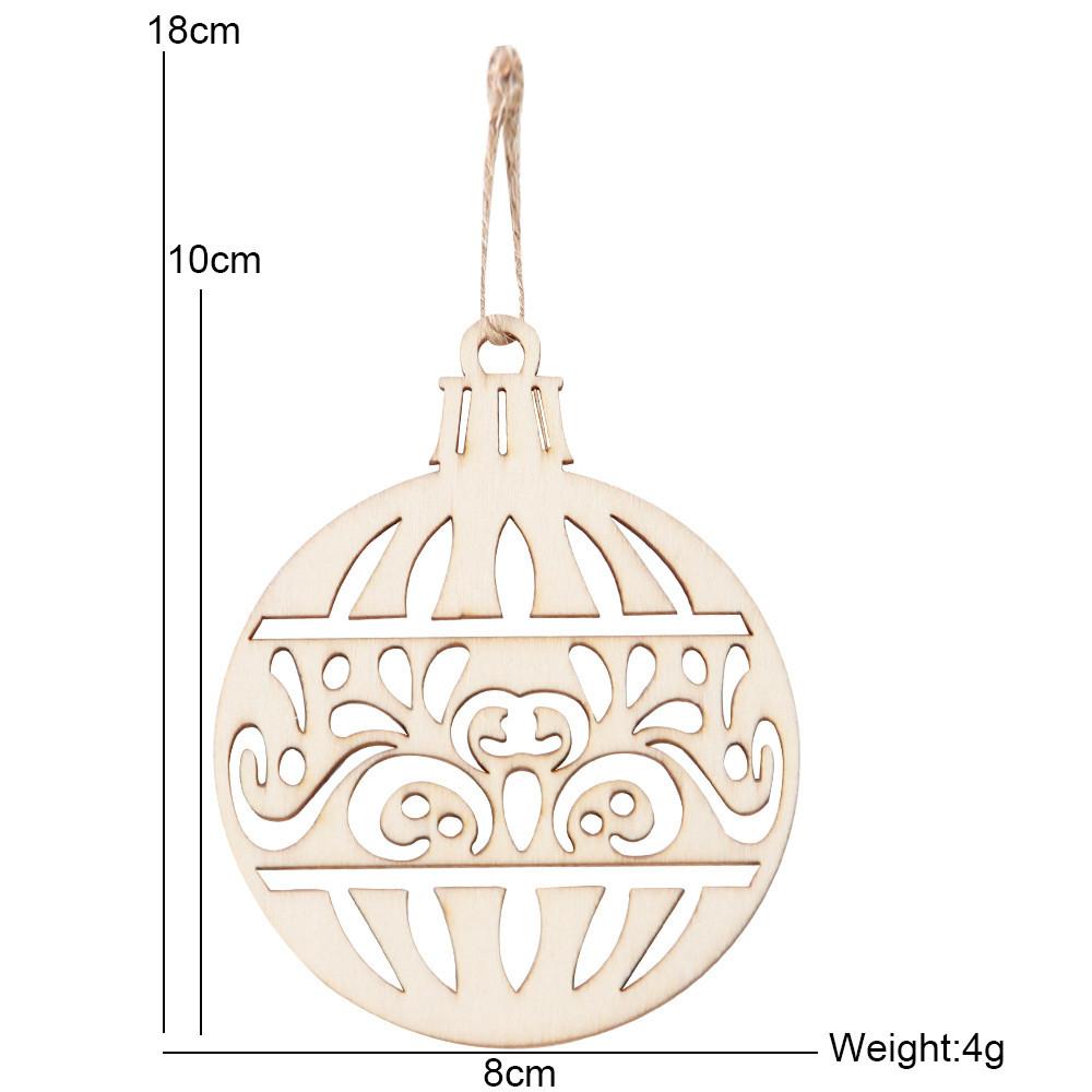 Wooden Christmas Whimsical Decorations Including Laser Cut Bells For A Joyful Celebration
