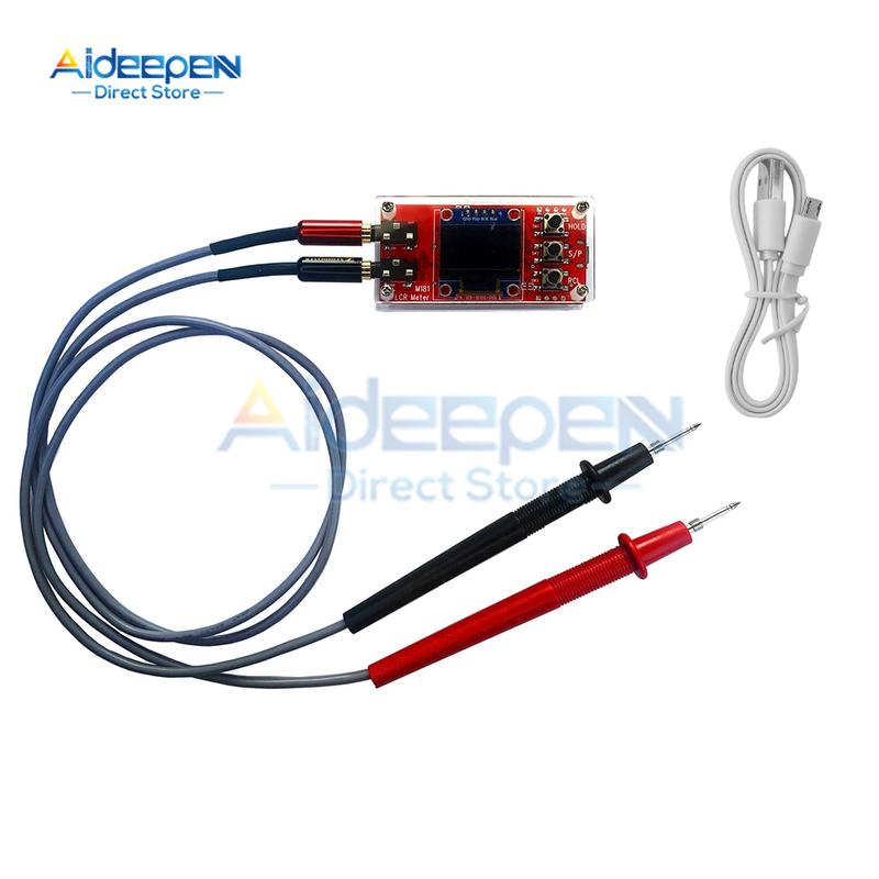 M181 LCR Meter Bridge DIY Kit High Precision Inductance Capacitance Resistance Tester Module 1KHz/100Hz Adjustable Frequency