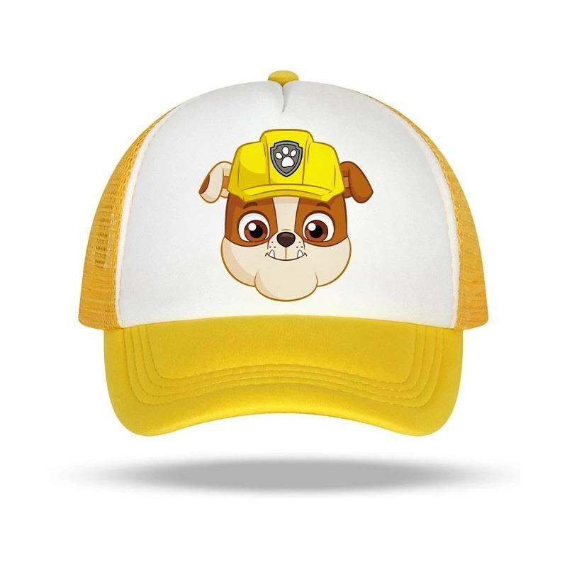 Paw Patrol Children Baseball Cap Boy Girl Peak Cap Chase Skye Zuma Mesh Caps Parent-child Summer Sunshade Hat Kid Birthday Gifts