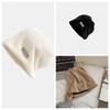 Thickened Plush Beanies Hats Korean Style Letter Pullover Hats Fashion Fleece Wool Skullies  Autumn