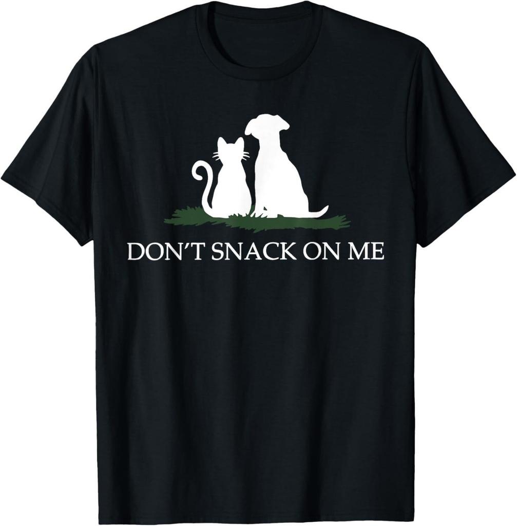 Don T Snack On Me Cat and Dog Kamala Comma La Cat T-Shirt